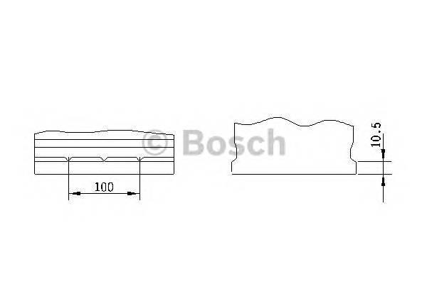 BOSCH 0 092 S40 280 Стартерная аккумуляторная батарея;