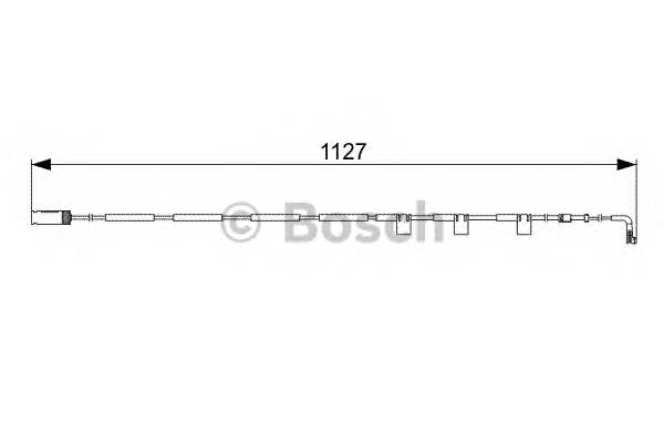 BOSCH 1 987 473 059 Сигналізатор, знос гальмівних