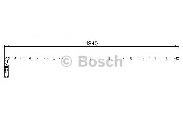 BOSCH 1 987 474 944 Сигнализатор, износ тормозных