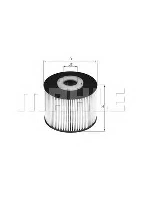 KNECHT KX 331D Паливний фільтр