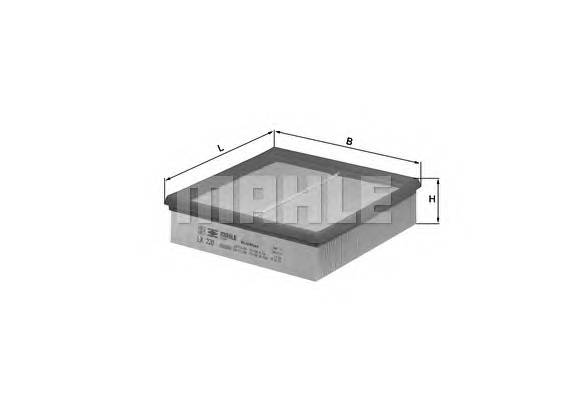 KNECHT LX 220 Воздушный фильтр