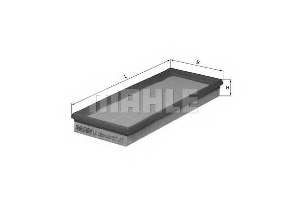 KNECHT LX 285 Повітряний фільтр