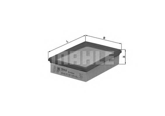 KNECHT LX 337 Повітряний фільтр