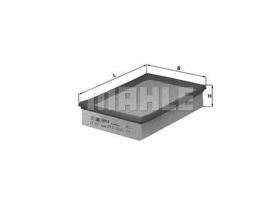 KNECHT LX 417 Воздушный фильтр