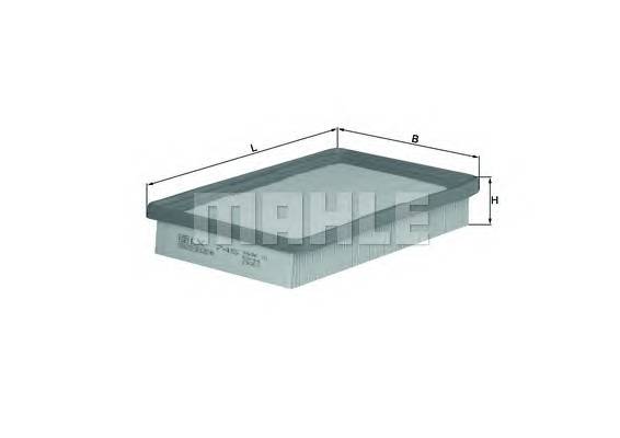 KNECHT LX 745 Повітряний фільтр