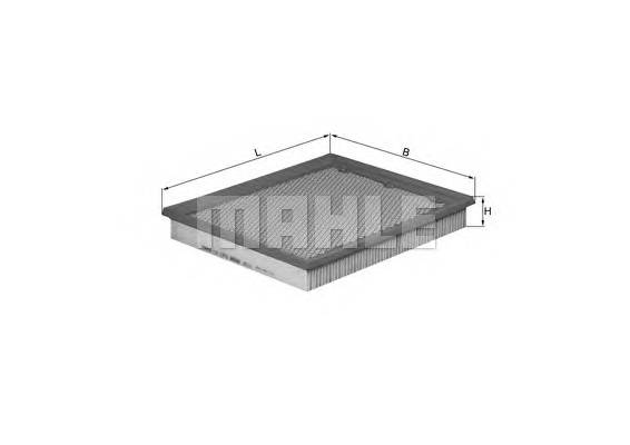 KNECHT LX 1272 Повітряний фільтр