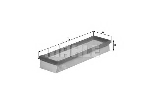 KNECHT LX 509 Повітряний фільтр