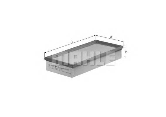 KNECHT LX 572 Повітряний фільтр