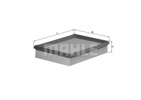 KNECHT LX 643 Повітряний фільтр