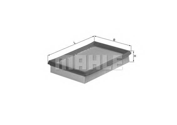 KNECHT LX 675 Повітряний фільтр