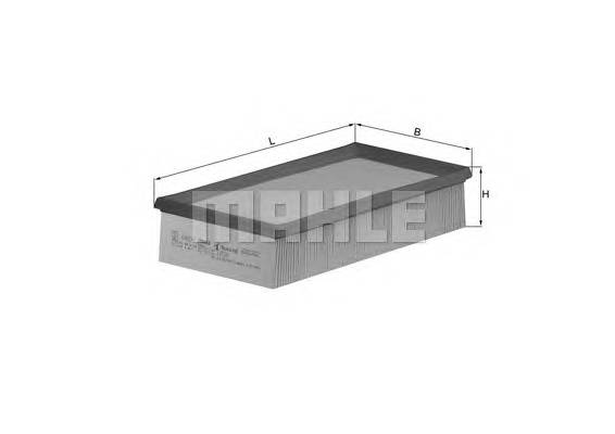 KNECHT LX 738 Повітряний фільтр