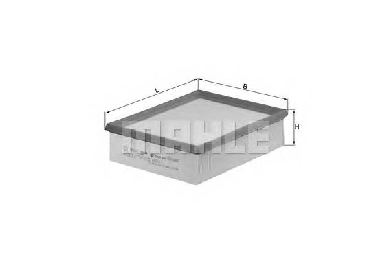 KNECHT LX 742/1 Повітряний фільтр