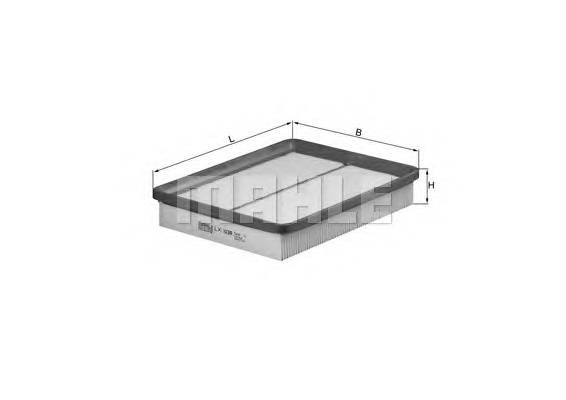 KNECHT LX 1039 Повітряний фільтр