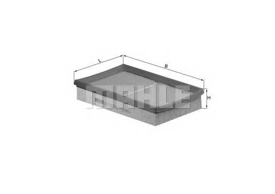 KNECHT LX 1575 Повітряний фільтр