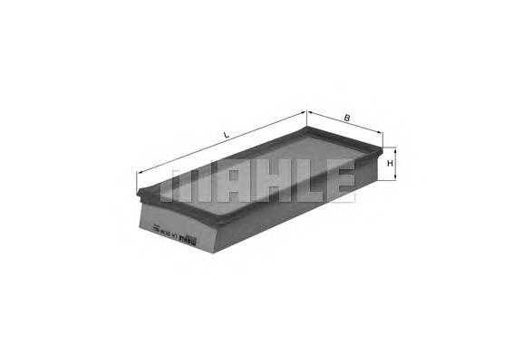 KNECHT LX 2038 Повітряний фільтр