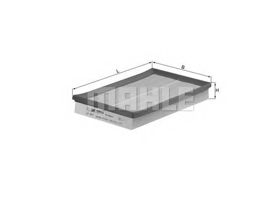 KNECHT LX 977D Воздушный фильтр