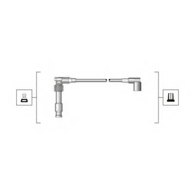 MAGNETI MARELLI 941319170014 Комплект проводів запалення