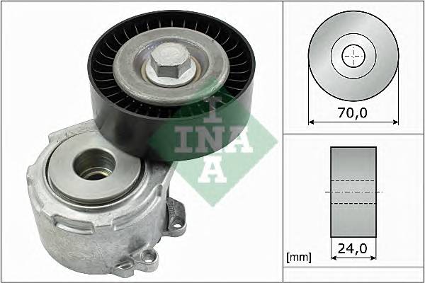 INA 534 0110 20 Натяжна планка, полікліновий