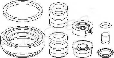 TOPRAN 107 083 Ремкомплект, гальмівний супорт