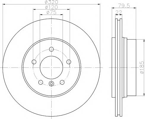 TEXTAR 92141603 Тормозной диск