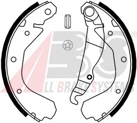 A.B.S. 8808 Комплект тормозных колодок