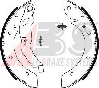 A.B.S. 8894 Комплект гальмівних колодок