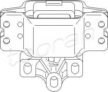 TOPRAN 110 130 Подвеска, двигатель