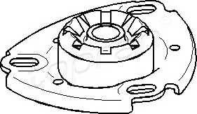 TOPRAN 103 673 Опора стійки амортизатора