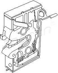 TOPRAN 103 432 Замок двери