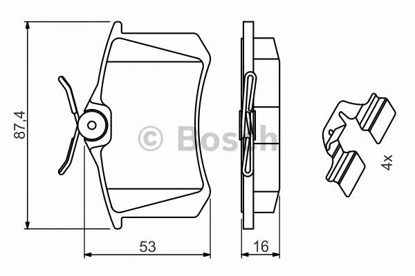 BOSCH 0986494600 запчасть