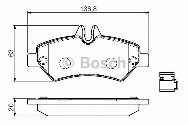 BOSCH 0986494601 запчасть