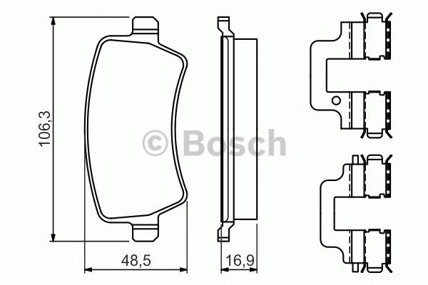 BOSCH 0986494641 запчастина