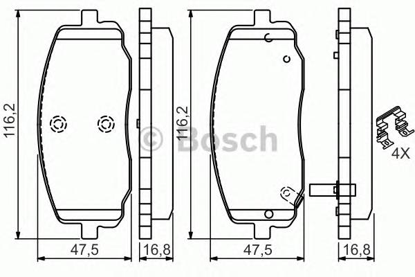 BOSCH 0986494594 запчасть