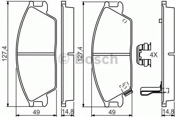 BOSCH 0986494620 запчастина