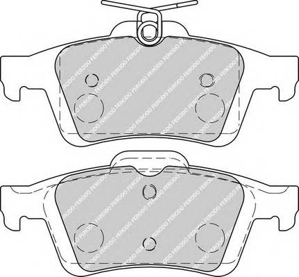 FERODO FDB1931 Комплект гальмівних колодок,