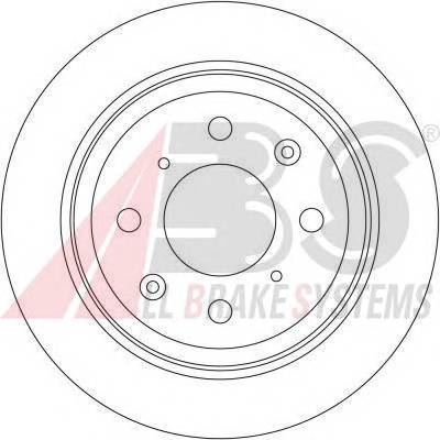 A.B.S. 15983 Тормозной диск