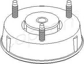 TOPRAN 302 358 Опора стойки амортизатора