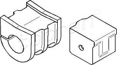 TOPRAN 700 556 Опора, стабилизатор