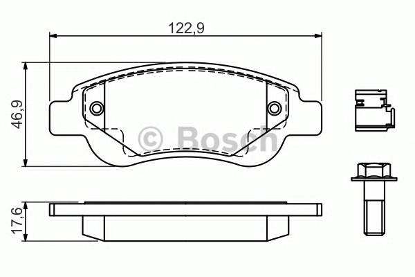 BOSCH 0986494606 запчасть