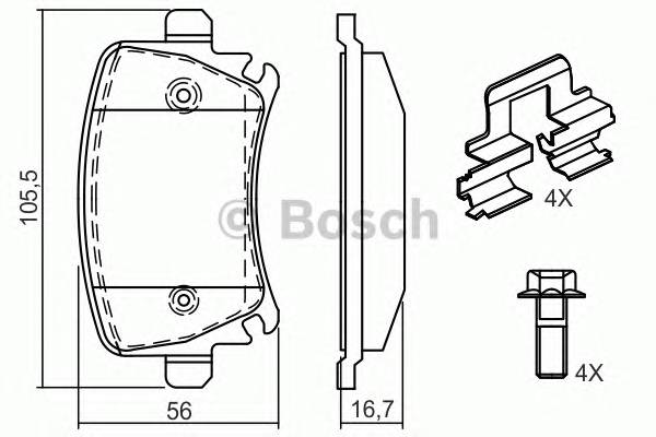 BOSCH 0986494595 запчастина