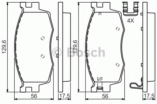 BOSCH 0986494617 запчастина