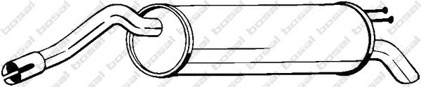 BOSAL 148-347 Глушитель выхлопных газов