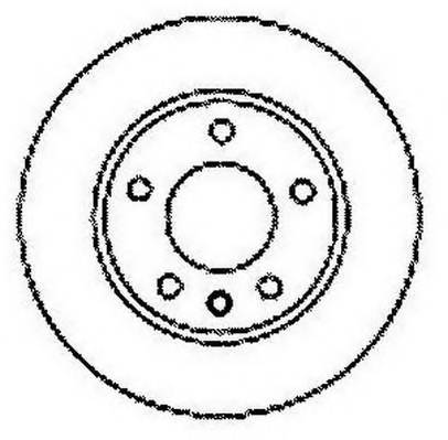 JURID 561610JC Тормозной диск