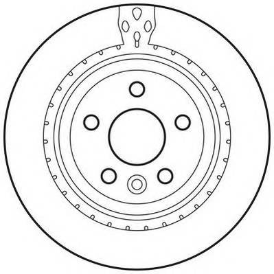 JURID 562650JC Тормозной диск