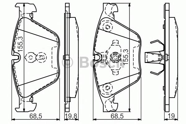 BOSCH 0986494549 купити в Україні за вигідними цінами від компанії ULC