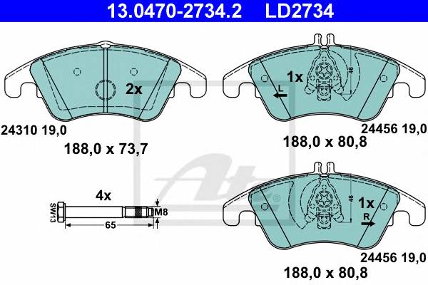 ATE 13.0470-2734.2 купити в Україні за вигідними цінами від компанії ULC