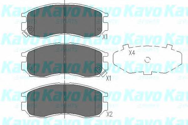 KAVO PARTS KBP-5502 купить в Украине по выгодным ценам от компании ULC