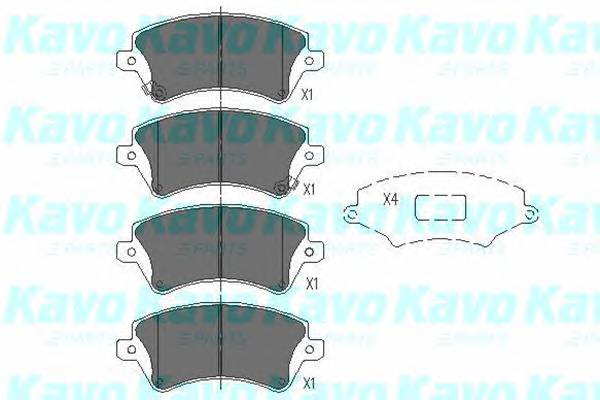 KAVO PARTS KBP-9012 купить в Украине по выгодным ценам от компании ULC