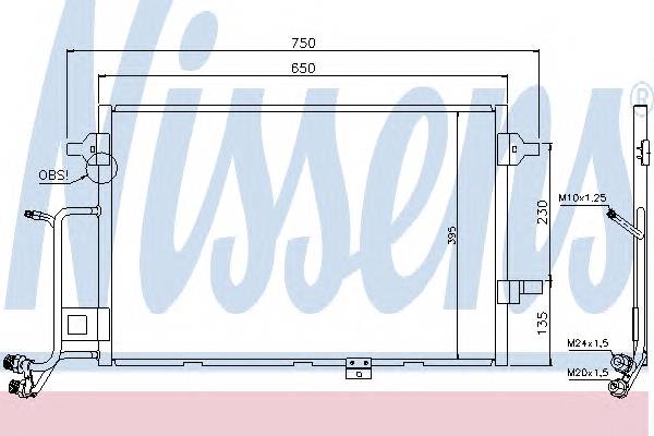 NISSENS 94430 купить в Украине по выгодным ценам от компании ULC