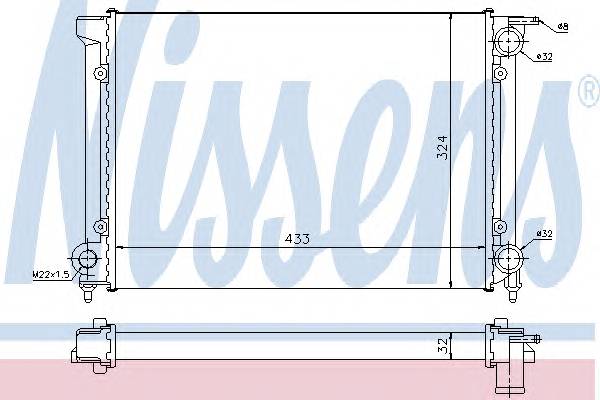 NISSENS 651811 купить в Украине по выгодным ценам от компании ULC